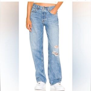 GRLFRND Bella Low Rise Boyfriend in West Village, Size: 25